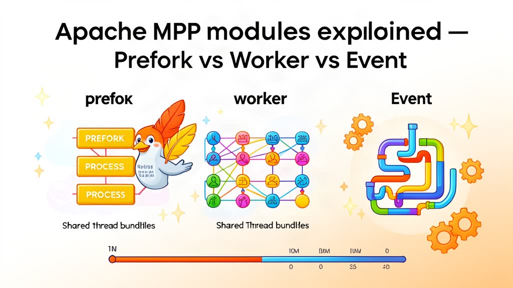 Apache MPM Modules Explained: Prefork vs Worker vs Event